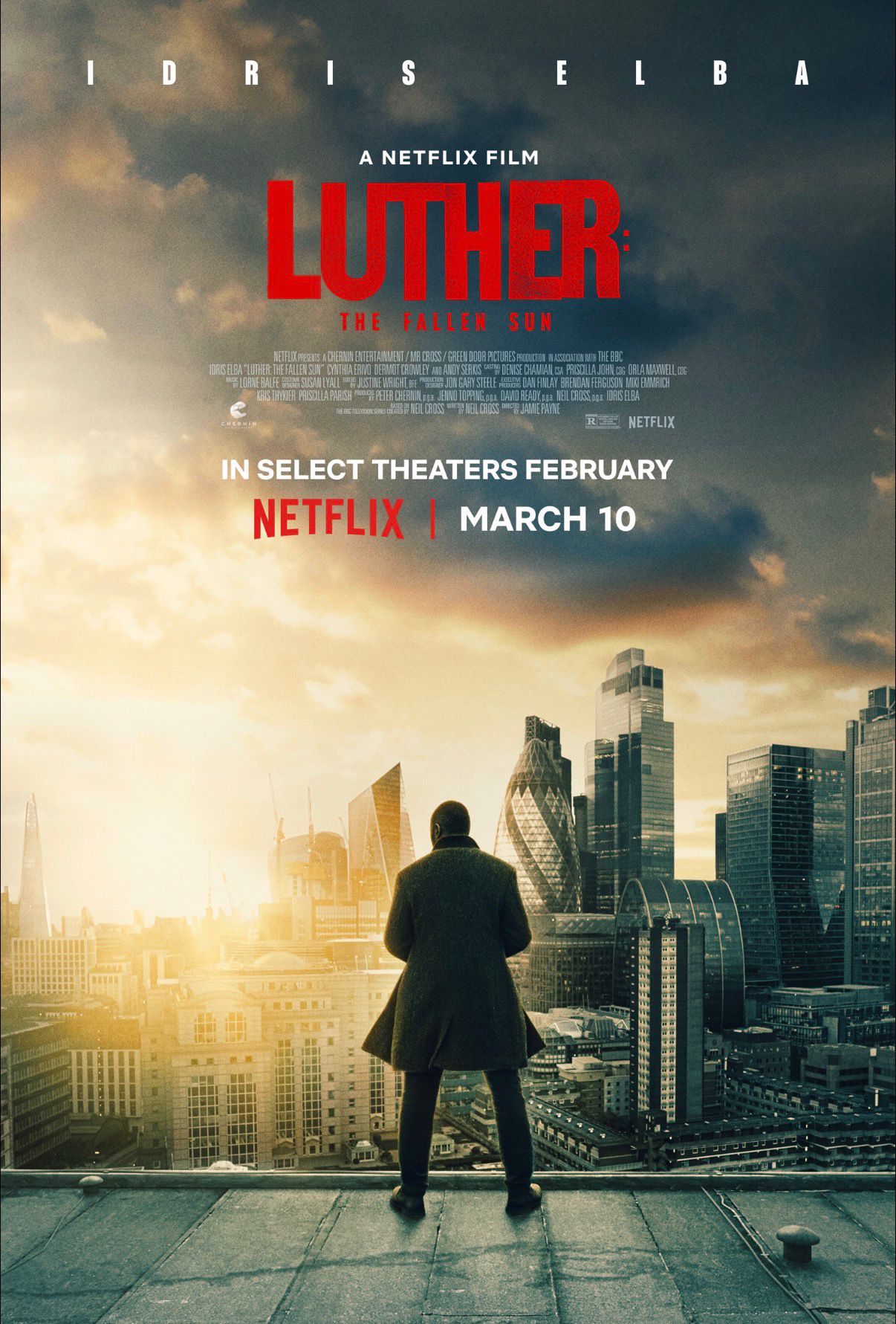 Luther the falling sun